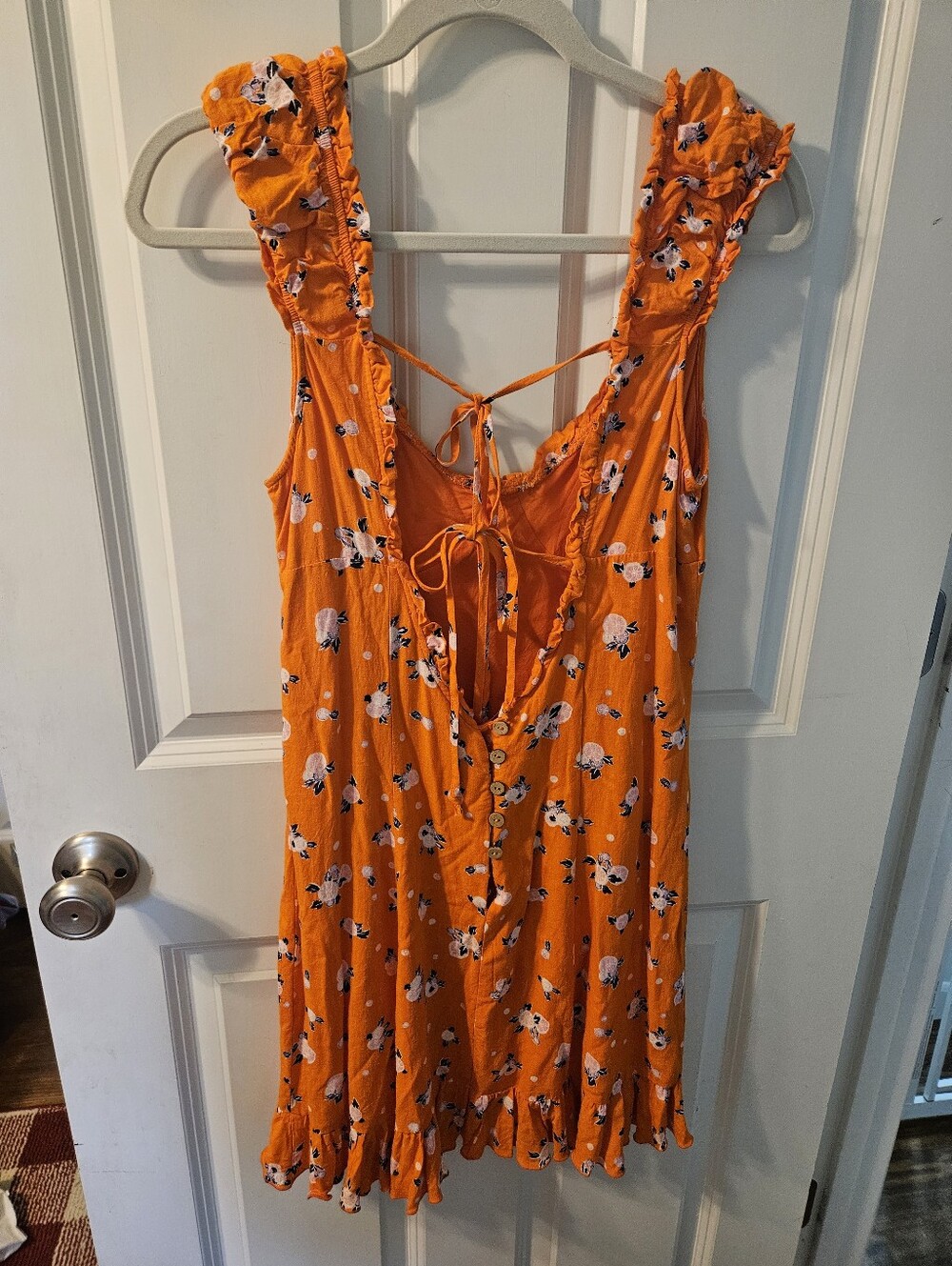Free People Floral Ruffle-Strap Sundress - Picture 3 of 7